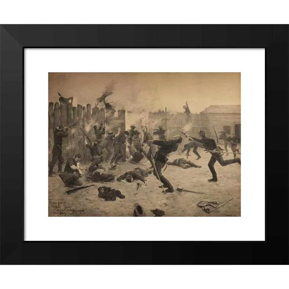 Black Framed Museum Art Print O67385