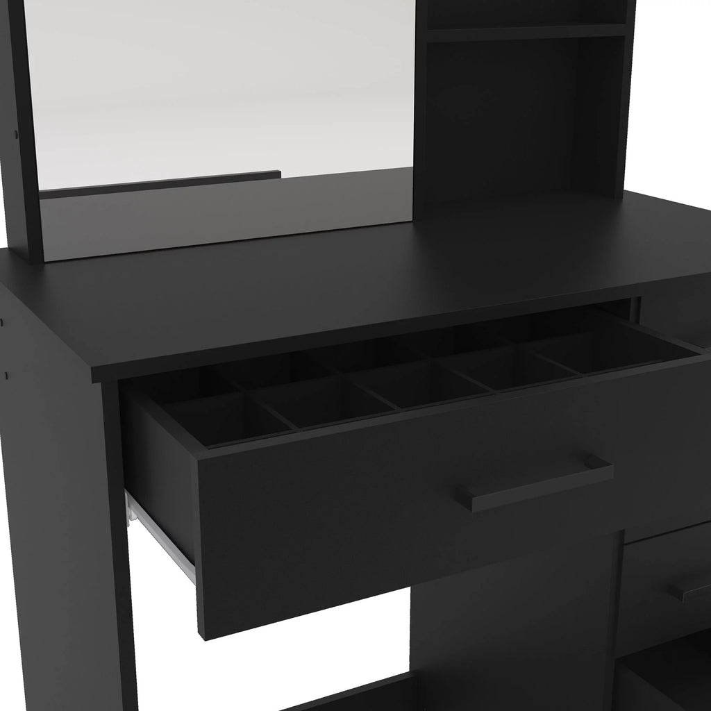Modern Black Makeup Vanity Table P42084