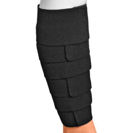 Black Compression Calf Wrap U25216