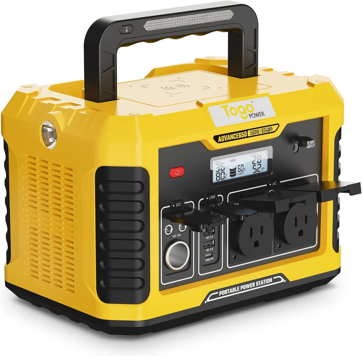 Portable Power Station with 2 AC Outlets G658