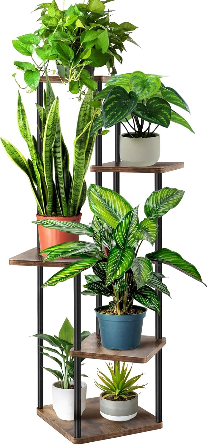 Brown 4 Tier & 5 Tier Plant Stand U246720