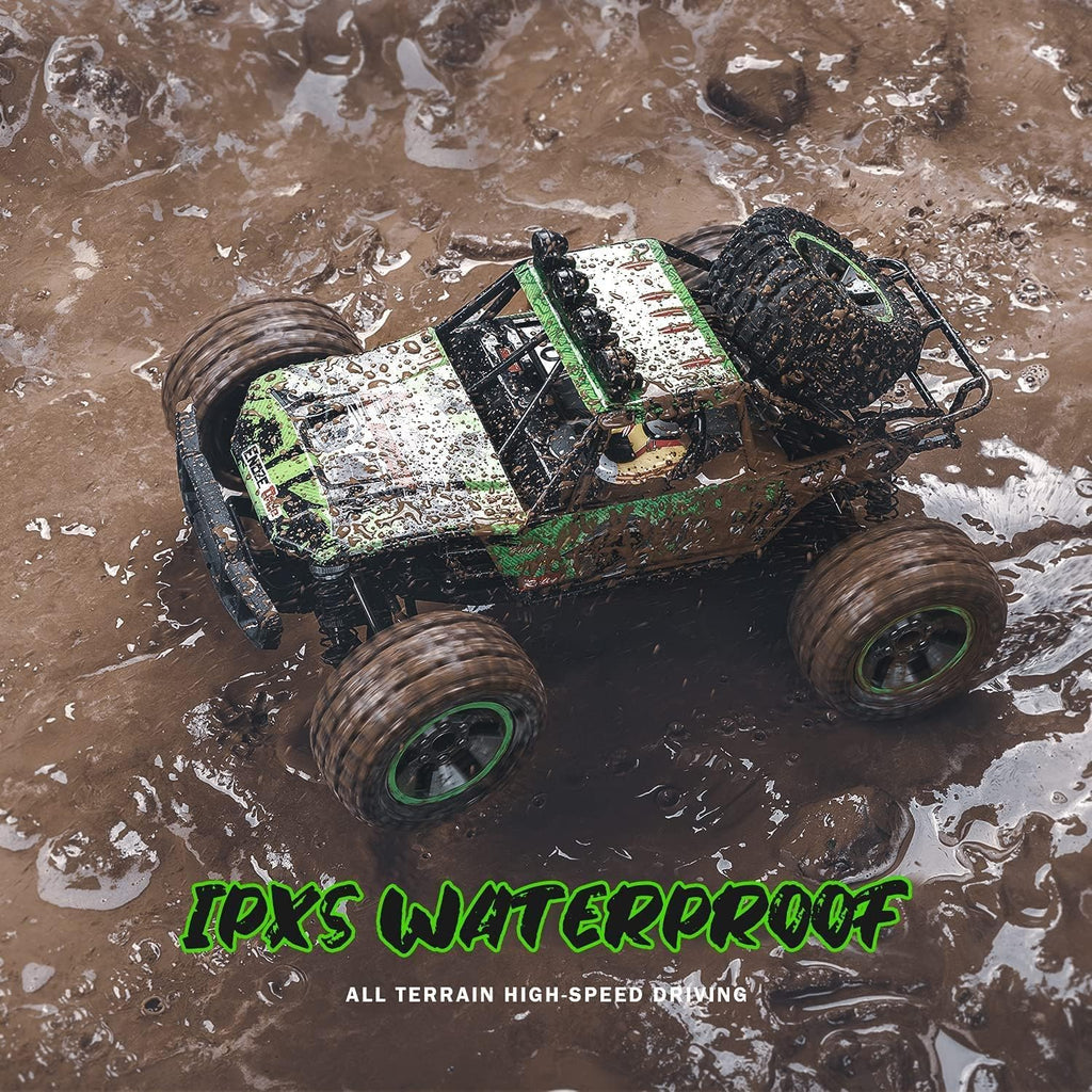 Green 4WD RC Monster Truck V7207