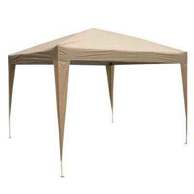 10 ft. W x 10 ft. D Iron Pop-Up Canopy V992227