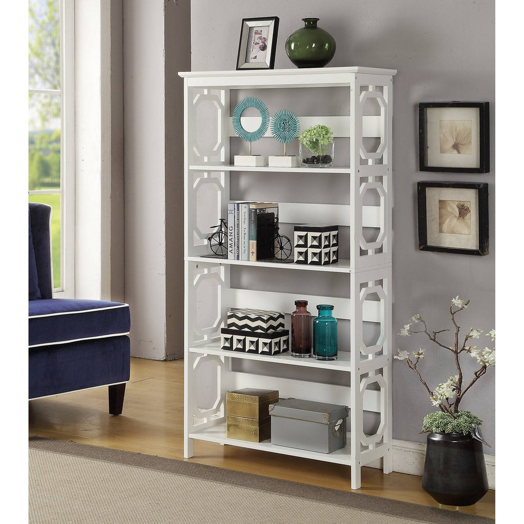 5-Tier Grey Bookcase T904