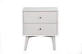 White 2 Drawer Nightstand J663506