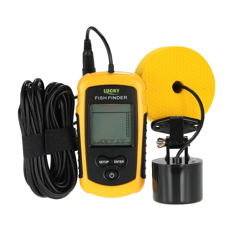 Fish Detection Sonar with Long Battery P455