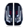 Gloss Black Clear LED Tail Lights (Pair) D773596