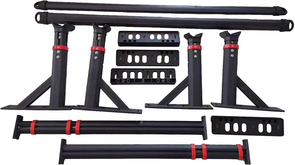 Heavy Duty Universal Pickup Truck Bed Rack with Side Rails R908