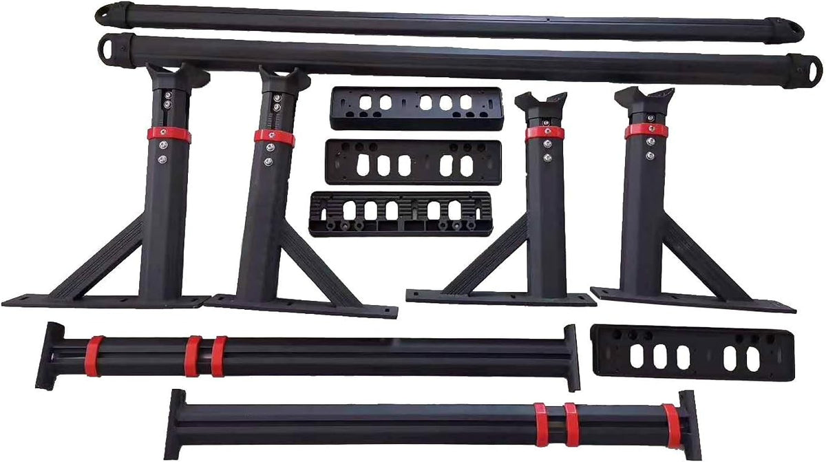 Heavy Duty Universal Pickup Truck Bed Rack with Side Rails R908