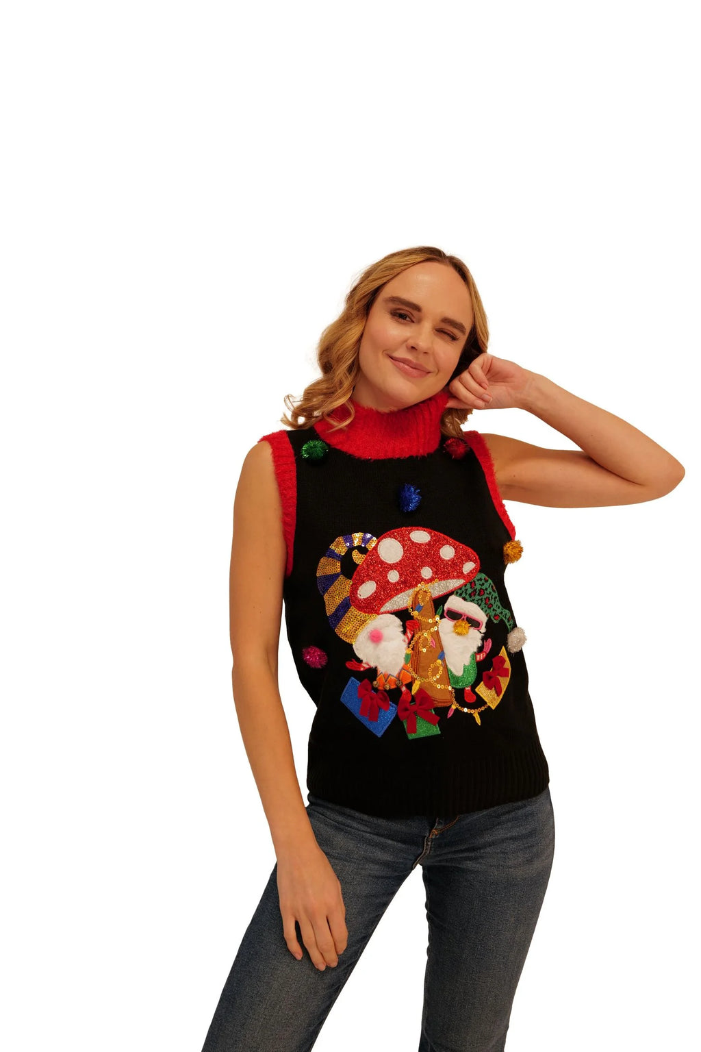 Ugly Christmas Vest V7149
