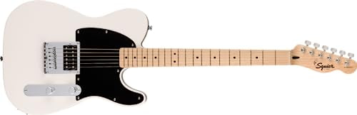 Arctic White Electric Guitar with Maple Fingerboard B7612