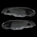 Left+Right Headlight Headlamp Clear Lens Shell Cover E519916