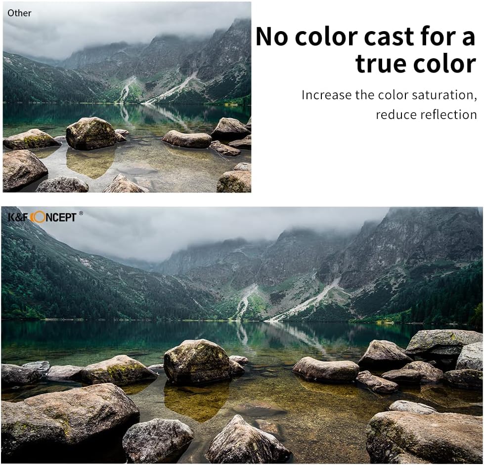 52mm Circular Polarizer Filter with Multi-Layer Coatings B214
