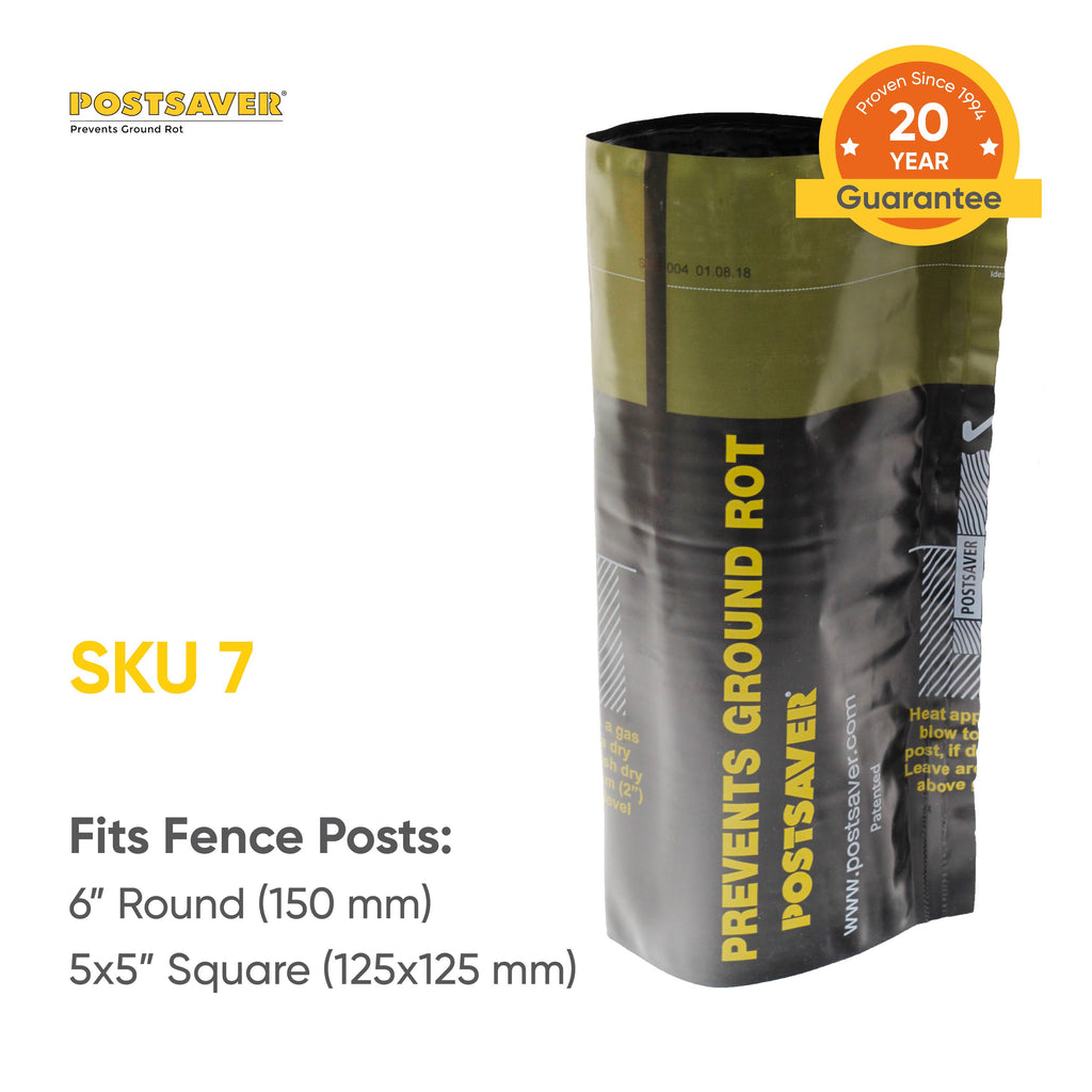 5 in. x 5 in. Rot Protection Sleeve (10-Pack) Q189777