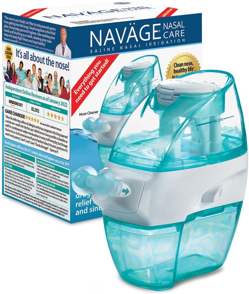 Nasal Care Starter Bundle: Nose Cleaner, 30 SaltPods H5540
