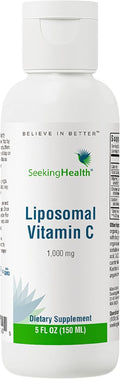 Liposomal Vitamin C Liquid Supplement, Natural Lemon, 5 Oz I7584