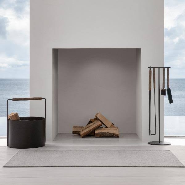 Black Firewood Basket M28816