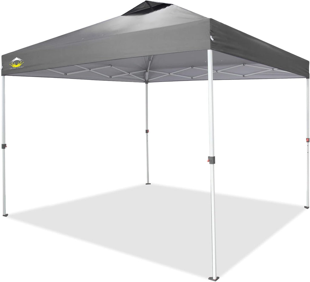 10x10 Pop up Canopy Tent with Wheeled Carry Bag D408