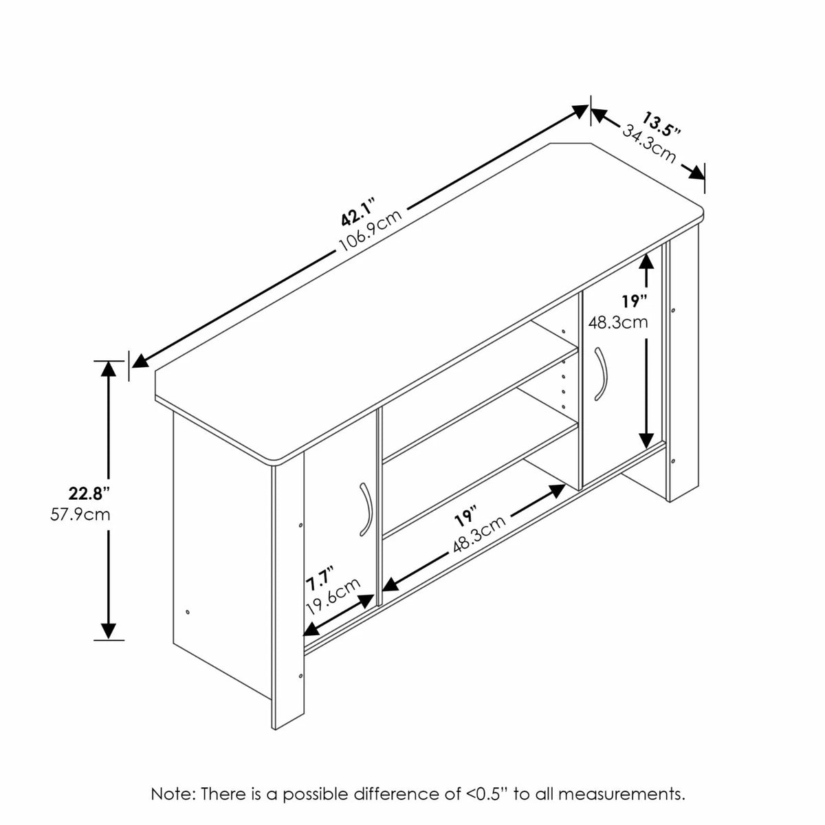 TV Stand Entertainment Center U629610