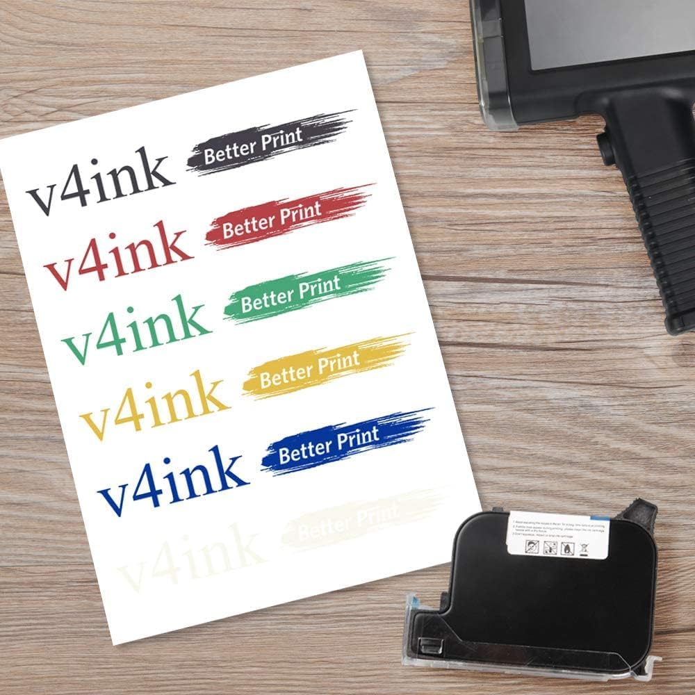 White Solvent Fast Dry Ink Cartridge for Handheld Inkjet Printer H1835