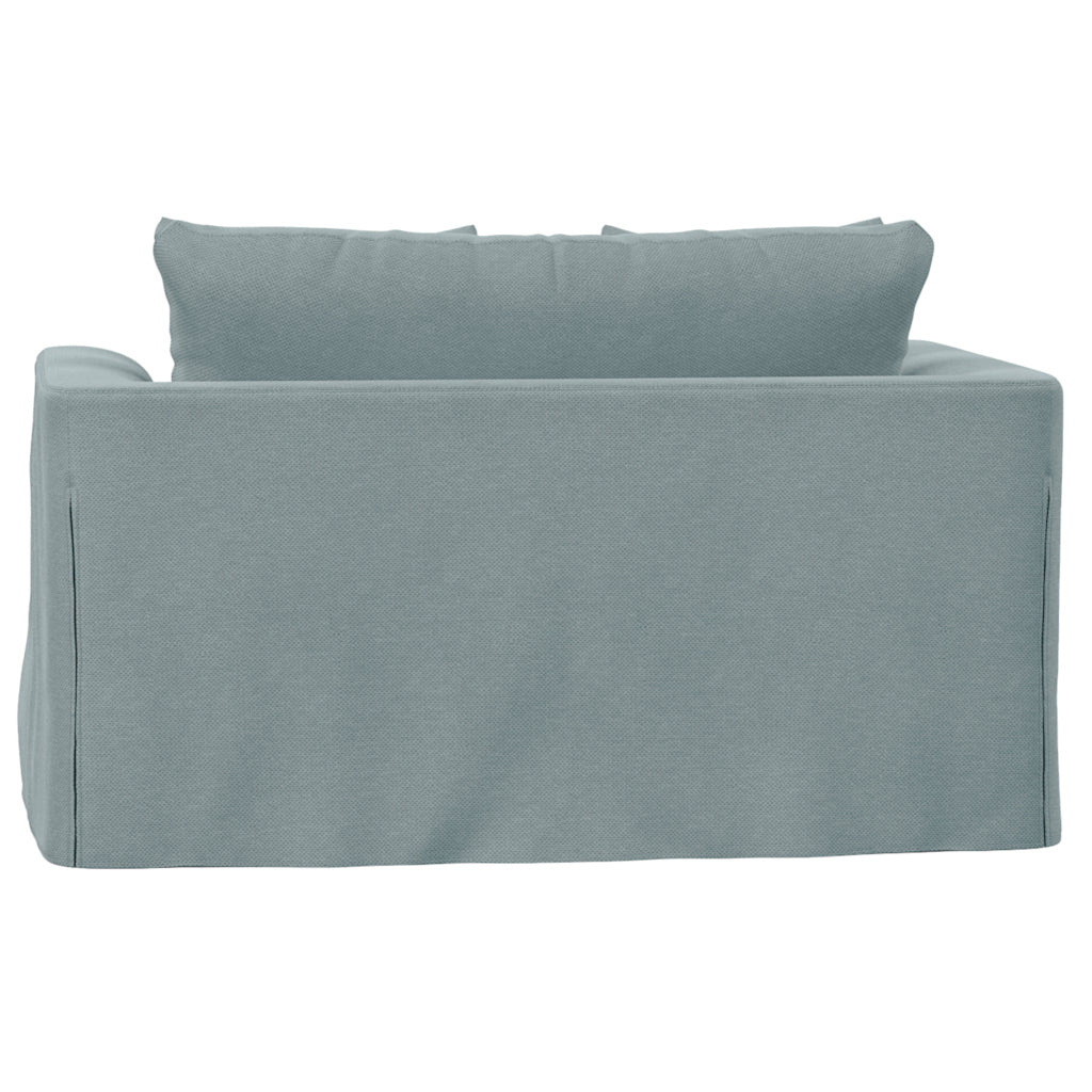 Blue Fabric Slipcover for Chair and A Half E967741