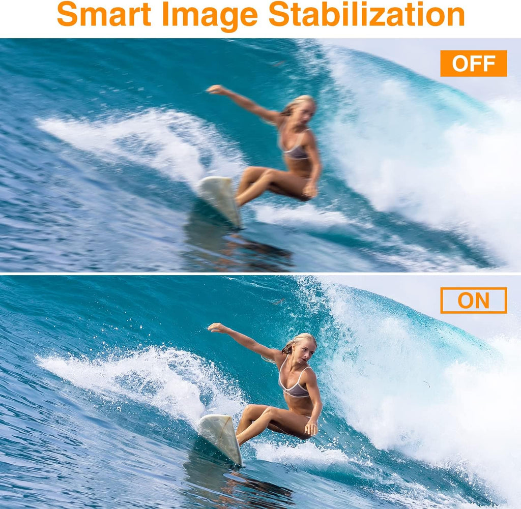 Waterproof Digital Camera 16MP HD 1080P Underwater Camera with Rechargeable Battery E50067