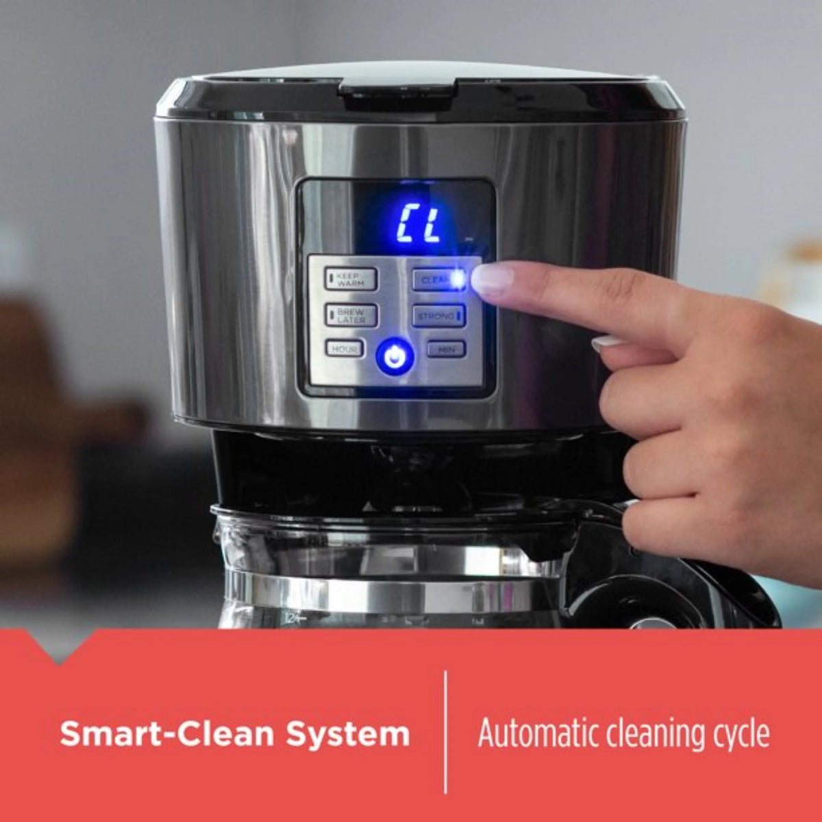12-Cup Programmable Coffeemaker S777