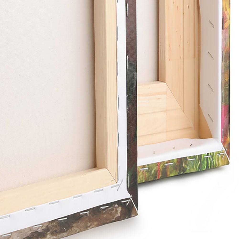 4 Piece Oil Painting Print on Wrapped Canvas Set S544