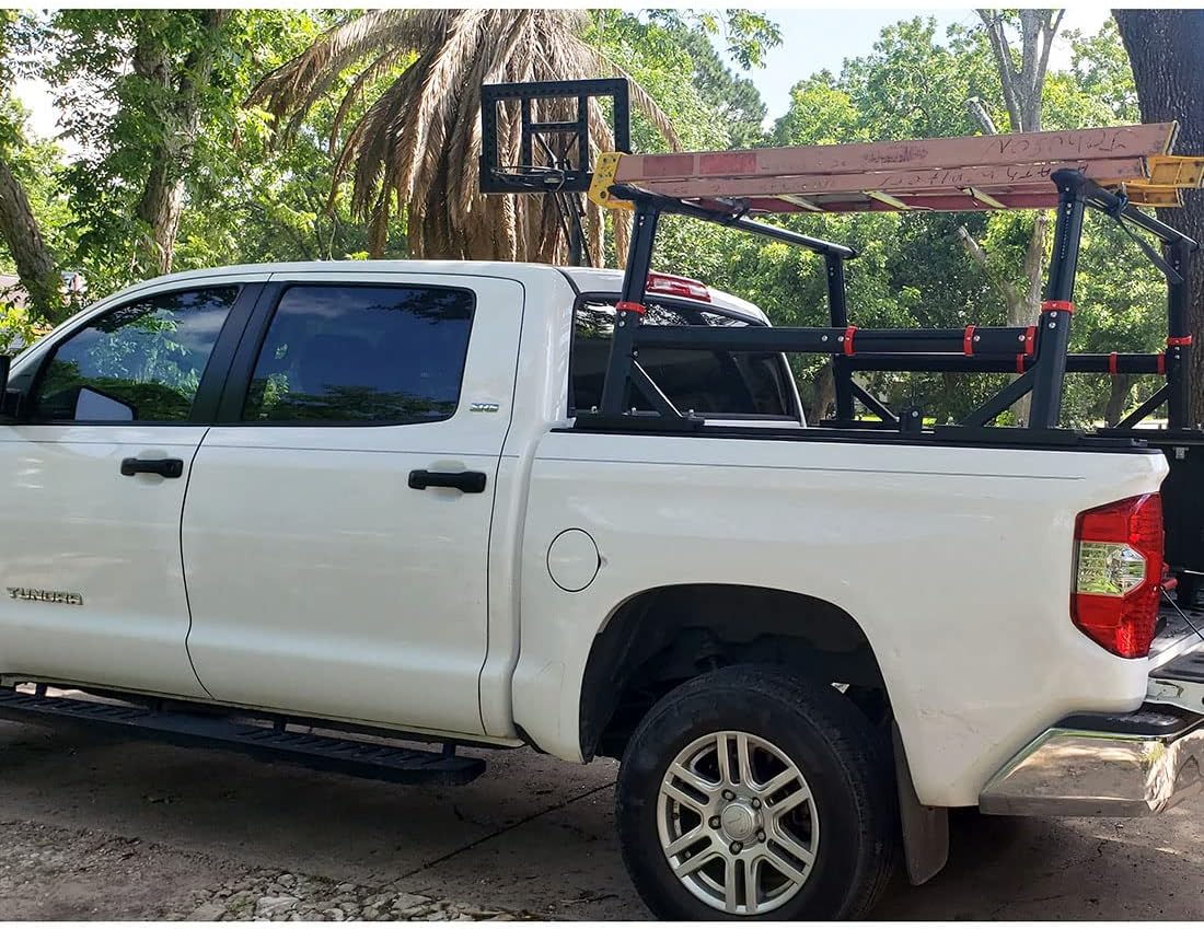 Heavy Duty Universal Pickup Truck Bed Rack with Side Rails R908