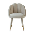 Light Grey Velvet Dining Chair H997716