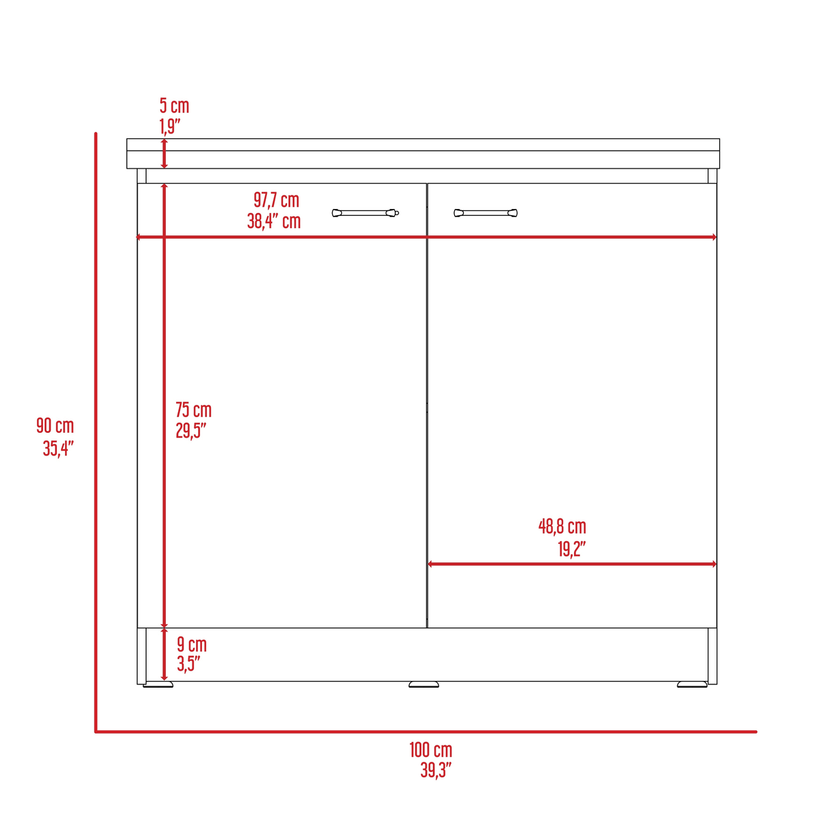 Espresso Utility Sink Cabinet X84171
