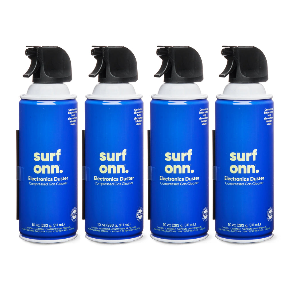 Compressed Gas Cleaner, 10 oz, 4-Pack V5097