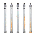 12 inch LED Tubes Amber Light 5 Bulbs E49826