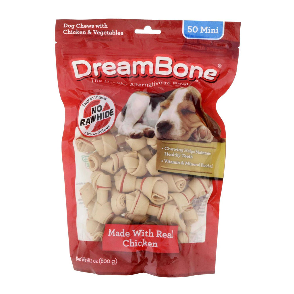 Mini Bones Dog Chews with Chicken and Vegetable V66813