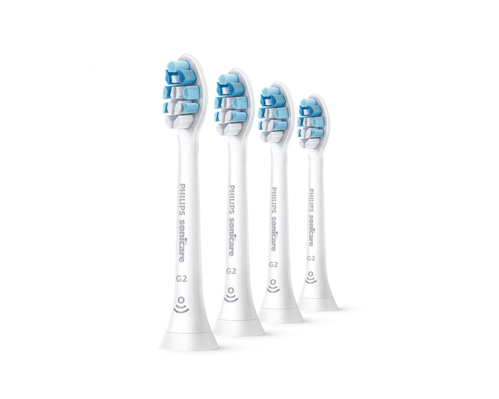 White 4-pk Replacement Toothbrush Heads V630623