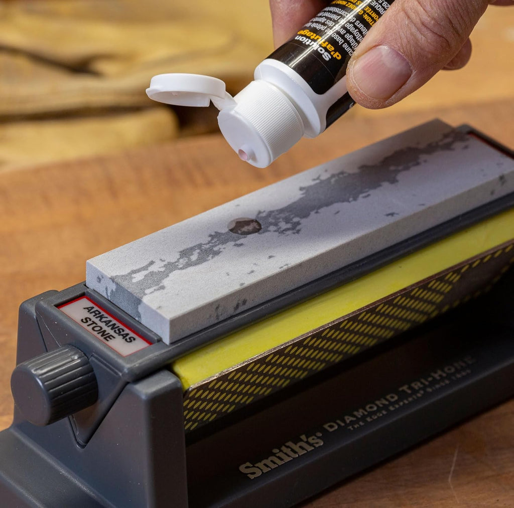 6" Diamond Sharpening Stone System - Grey - Fine, Natural, & Coarse Stones B955031