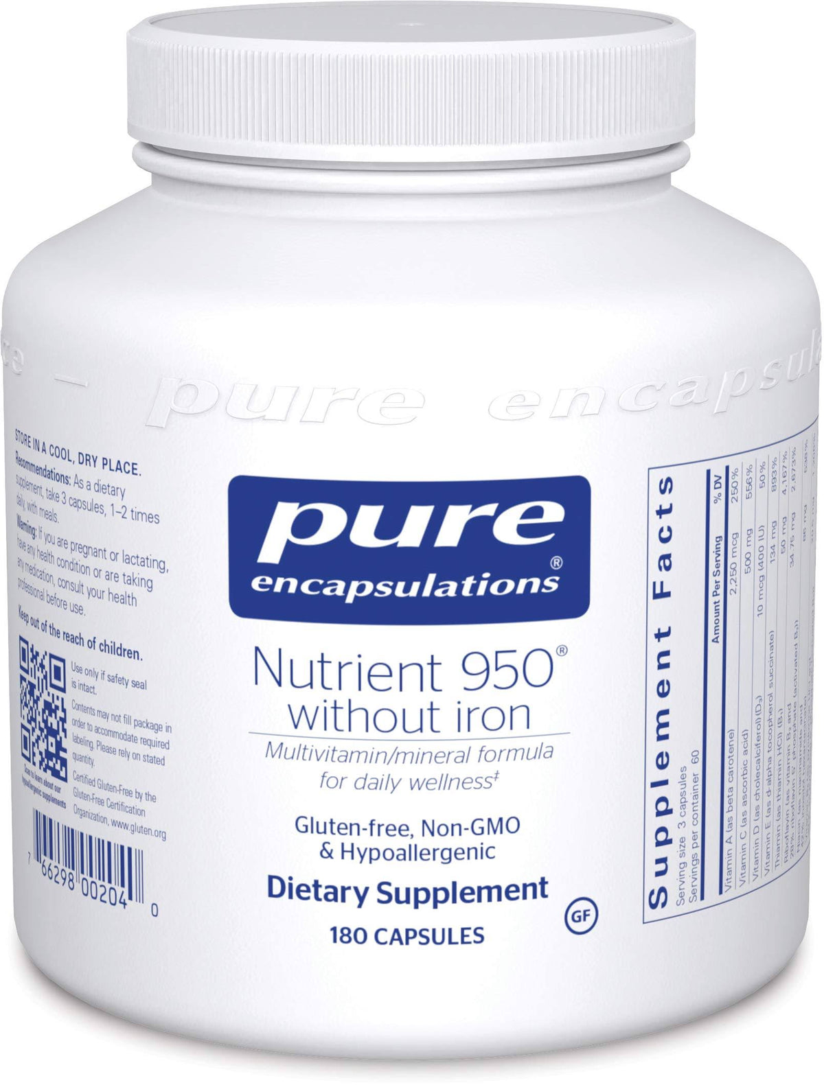 Nutrient 950 Without Iron F859547