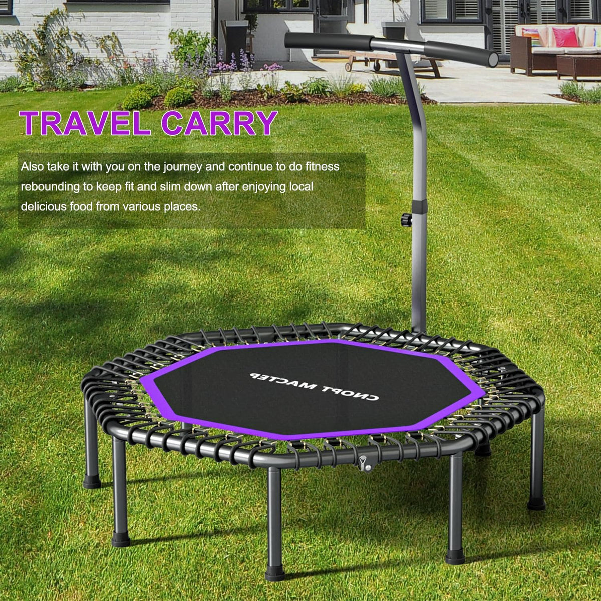 50'' Trampoline Rebounder Load 330lbs G79846