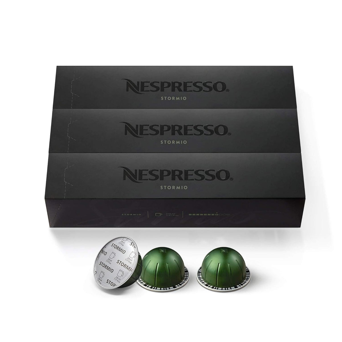 Nespresso Capsules VertuoLine Espresso Dark Roast Coffee Variety Bundle (40 + 30 Count) Z786