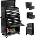 Red 8-Drawer Rolling Tool Chest with Lock V356