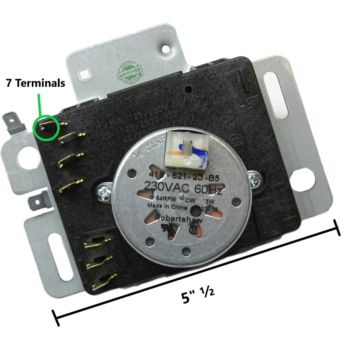 Dryer Timer 7 Terminals T257