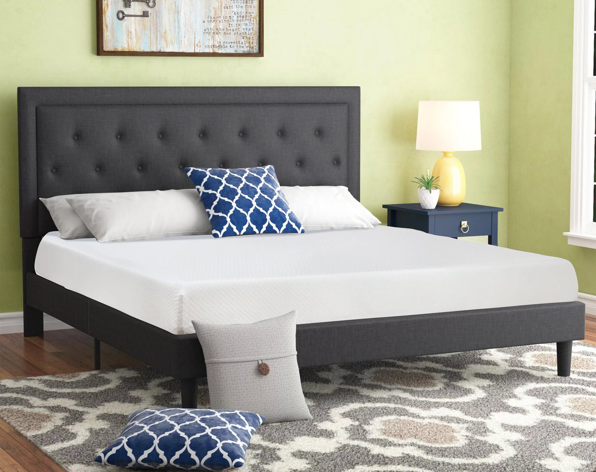 6 Inch King Size Medium Firm Memory Foam Mattress I62576