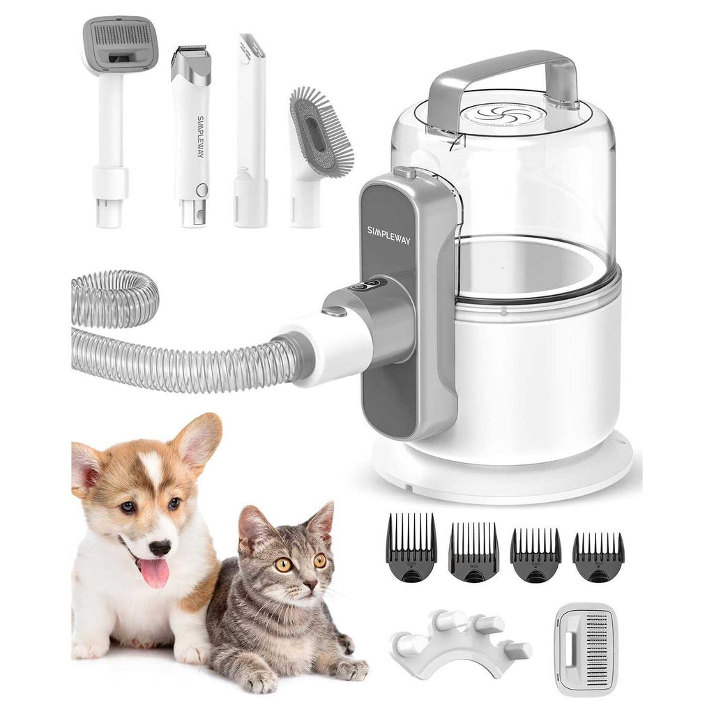 6 in 1 Dog Grooming Kit with 3 Suction Mode X2682