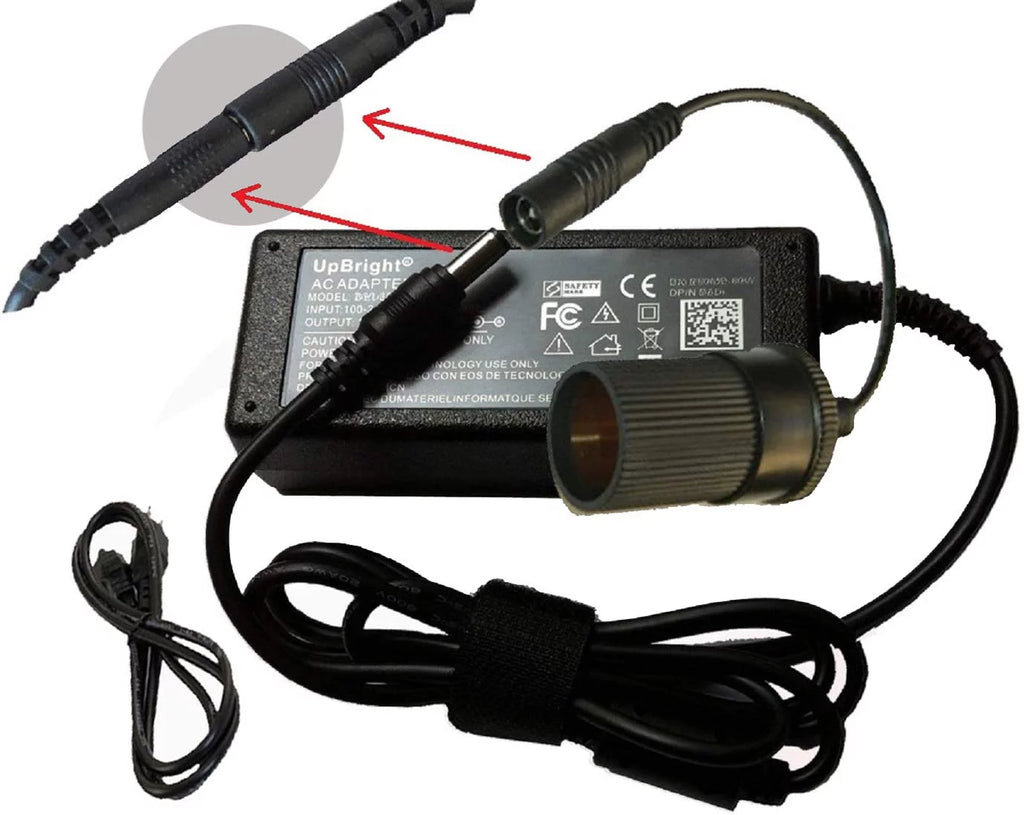 12V AC DC Adapter Power Supply Cord Cable Z65970