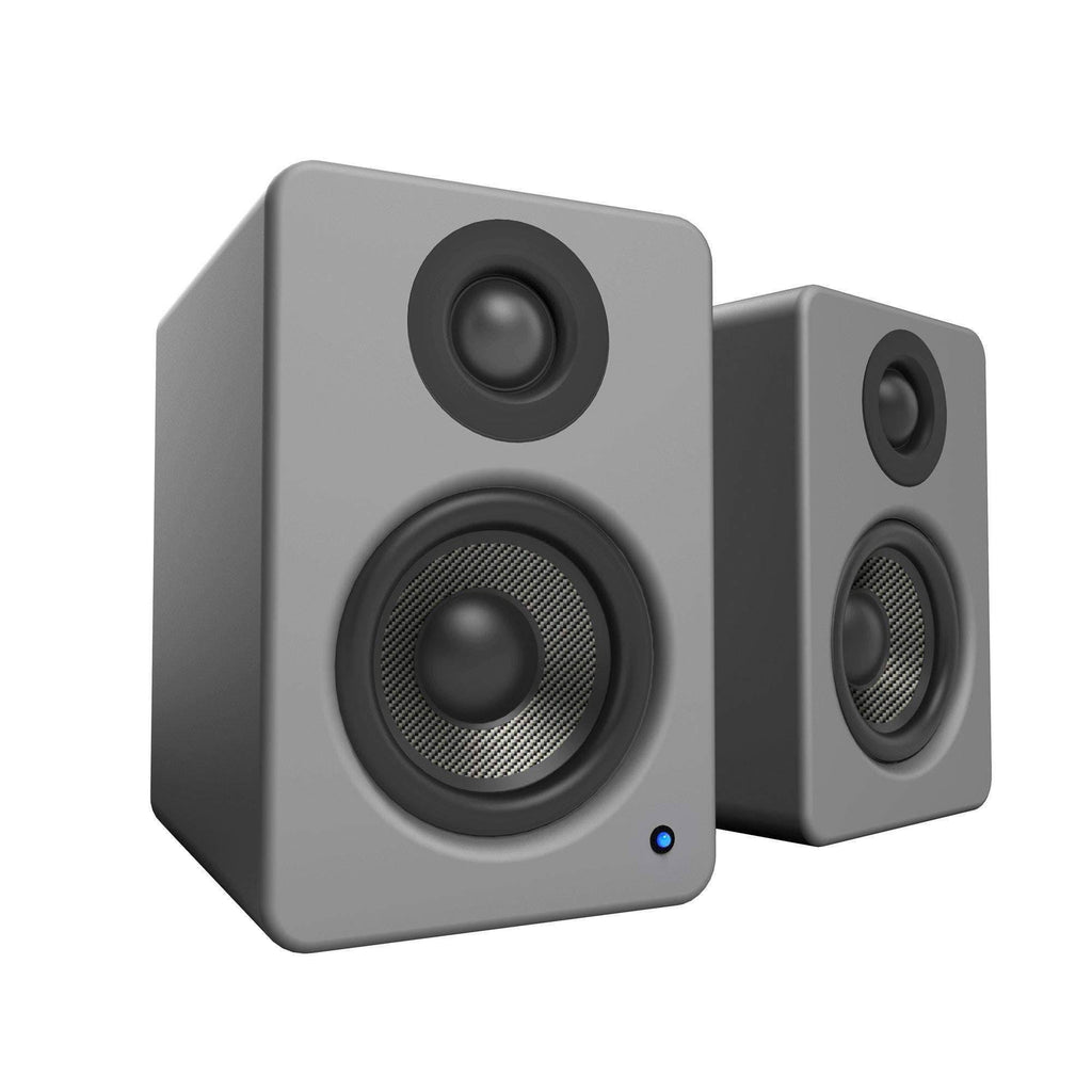 Matte Gray Powered Desktop Speakers U57620