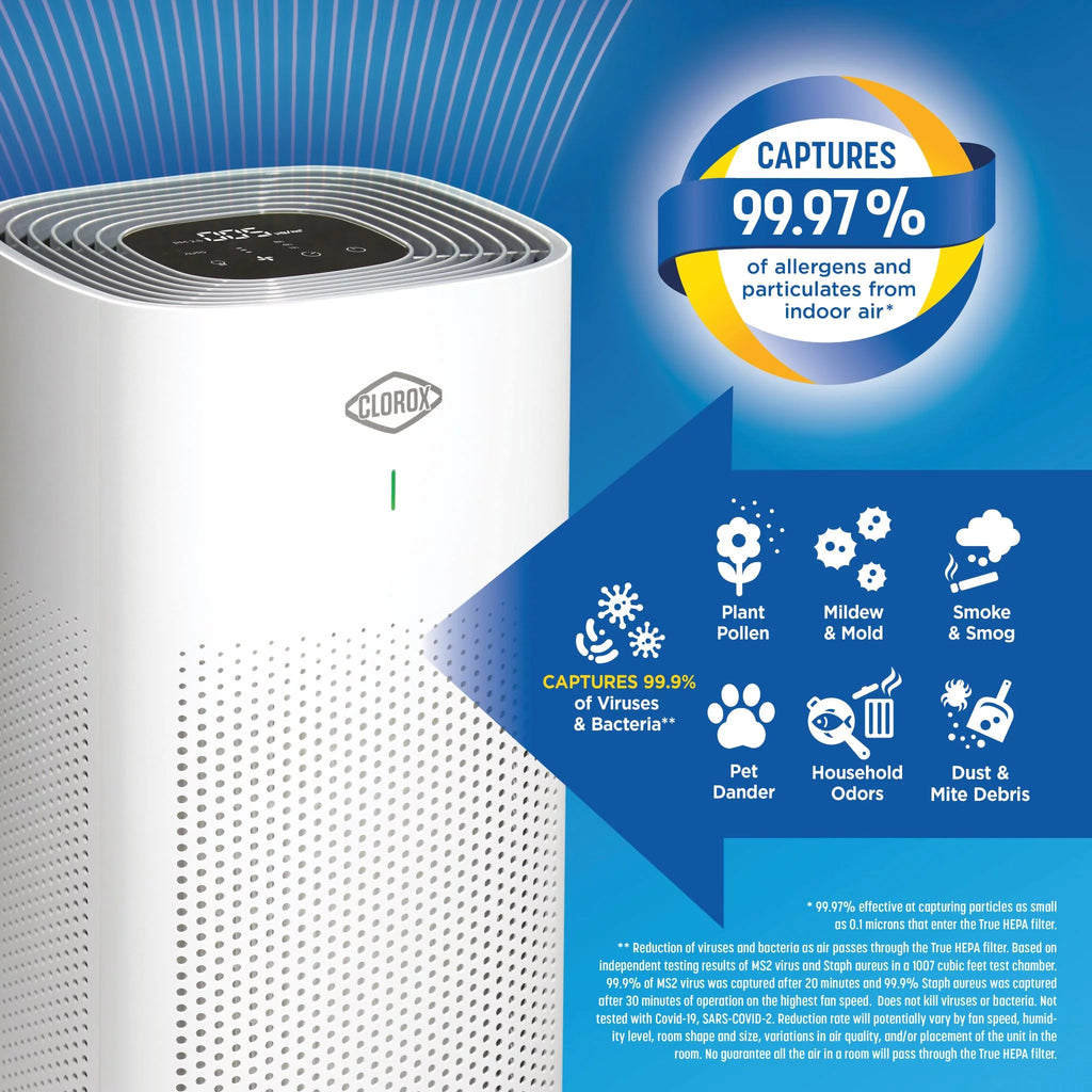 Large Room Air Purifier True HEPA Filter I796130