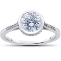 1/8 ct Diamond Engagement Ring Setting F69580