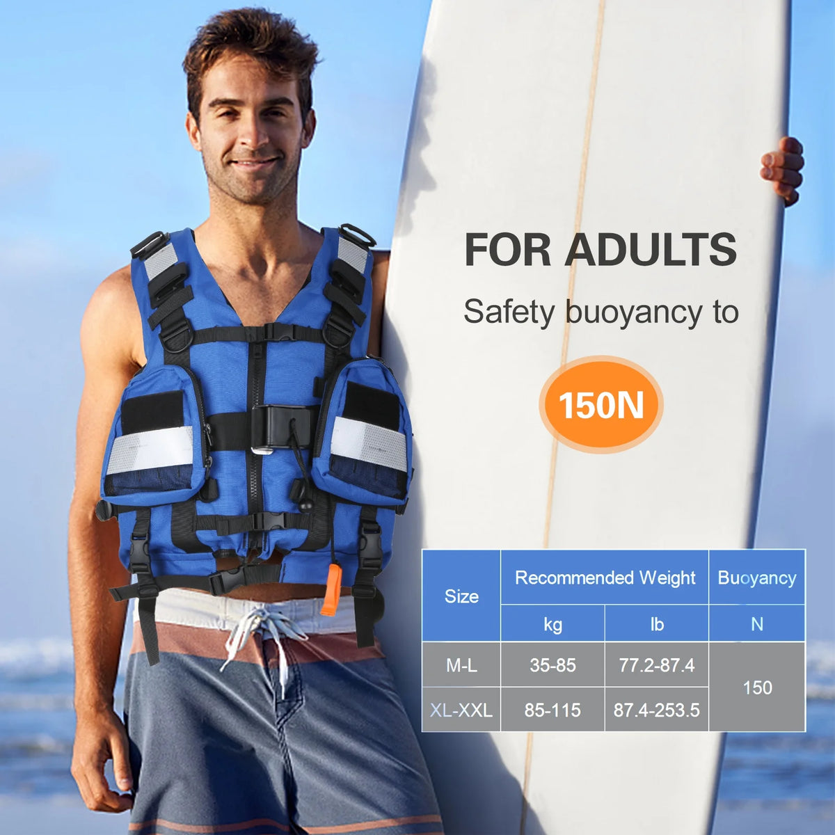 Adult Safety Float Suit Survival Jacket K71203
