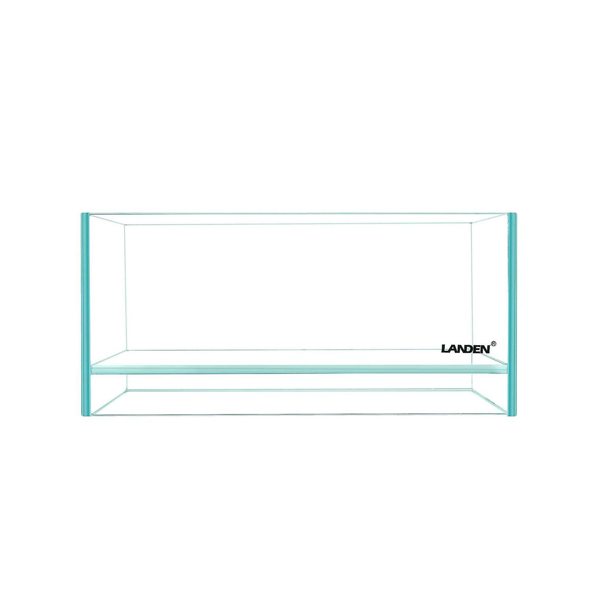 1.6 Gallon Rimless Low Iron Glass Aquarium Tank F703065