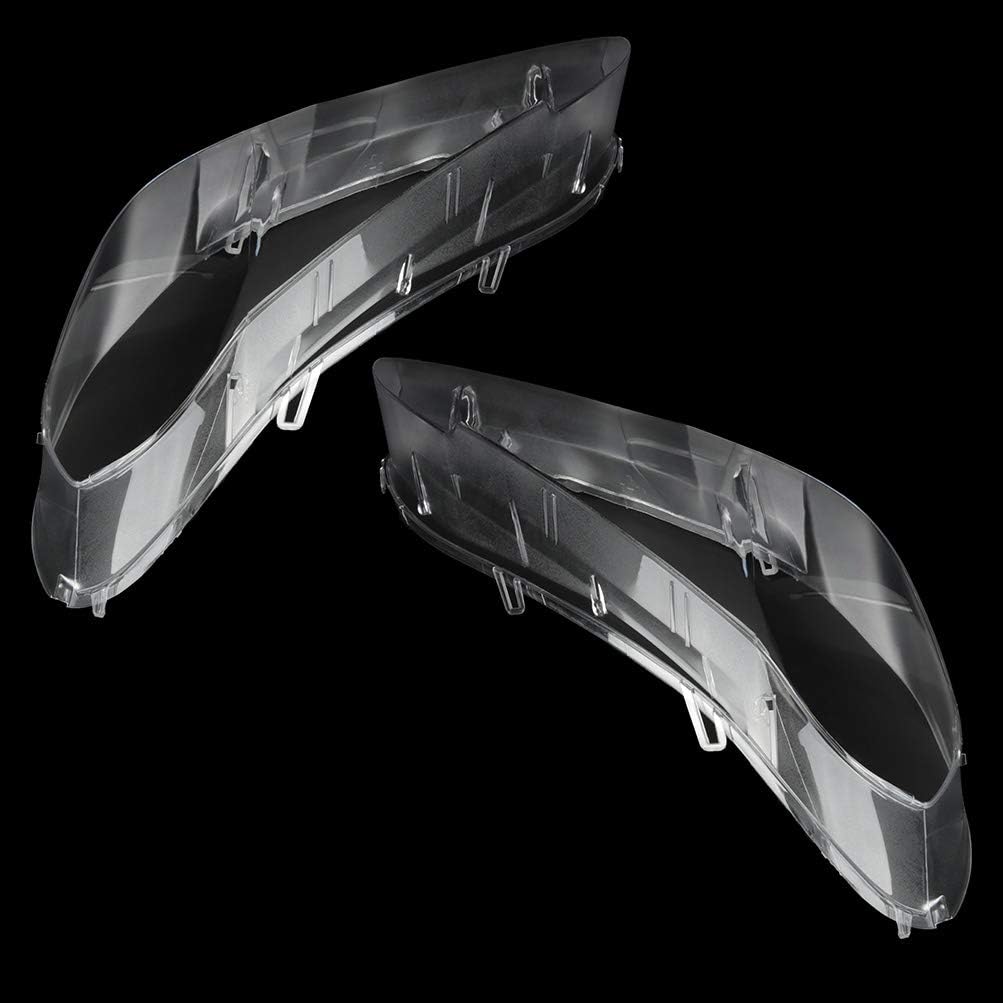 Left+Right Headlight Headlamp Clear Lens Shell Cover E519916
